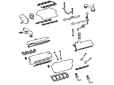 Lexus 04112-50121 Gasket Kit, Engine Valve Grind