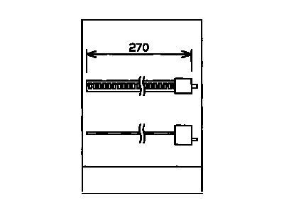 Lexus 82711-60410 Clamp, Wiring Harness