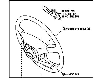 Lexus Steering Wheel - 45100-60380-E0