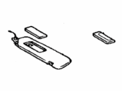 Lexus 74320-60741-A0 Visor Assy, LH