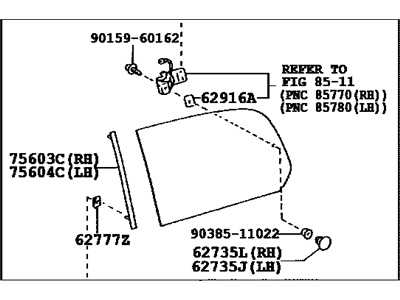 Lexus 62710-60A80