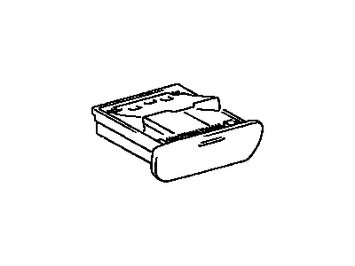 Lexus 74102-60170 Box Sub-Assy, Front Ash Receptacle