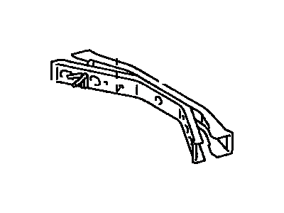 Lexus 51290-60020 Crossmember, Frame, Rear