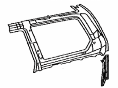 Lexus 61706-60530 Panel Sub-Assy, Roof Side, Inner LH