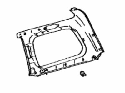 Lexus 62480-60091-B1 Garnish, Roof Side, Inner LH