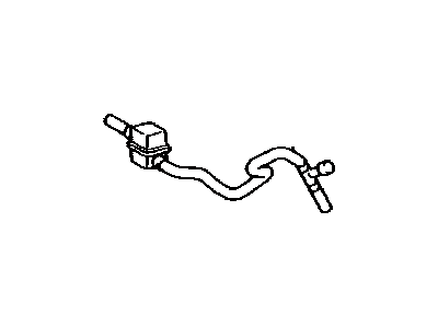 Lexus 77754-60230 Hose, Charcoal Canister Outlet, NO.1