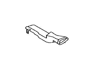 Lexus 88566-60140 Duct, Cooler Air, NO.4