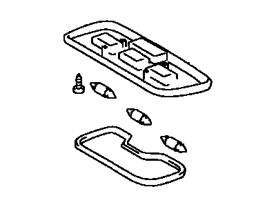 Lexus 81260-60150-A0 Lamp Assy, Map