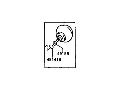 Lexus 49151-60010 Accumulator, Rear Suspension Control