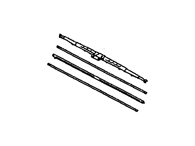 Lexus 85222-33200 Front Wiper Blade, Left