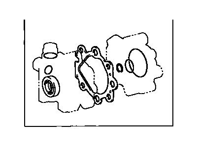 Lexus 04446-60120 Gasket Kit, Power Steering Pump