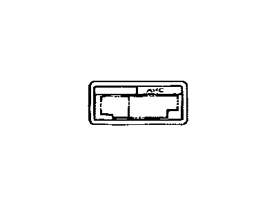 Lexus 48969-60020 Label, Jack Up Caution