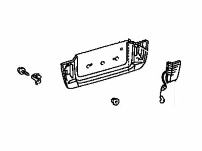 Lexus 76801-60061-E0 Garnish Sub-Assy, Back Door, Outside