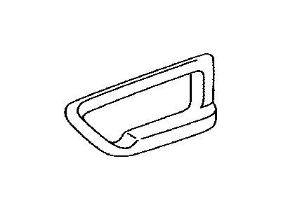 Lexus 74220-60100-B1 Front Armrest Assembly, Left