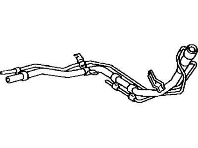 Lexus 77201-60780 Pipe Sub-Assy, Fuel Tank Inlet