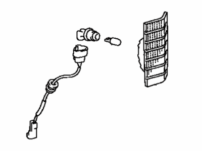 Lexus 81670-60080 Lamp Assy, Back-Up, RH