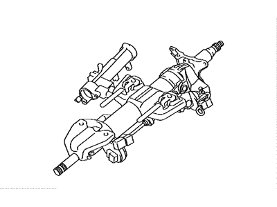 Lexus 45250-6A691 Column Assy, Steering