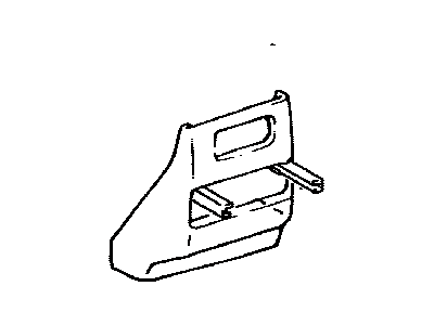 Lexus 58903-60H00-A0 Panel Sub-Assembly, Console