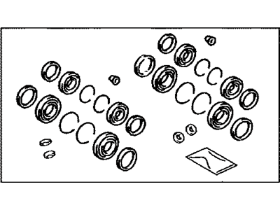 Lexus 04479-60040 Cylinder Kit, Disc Brake, Front