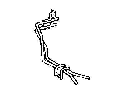 Lexus ES250 Automatic Transmission Oil Cooler Hose - 32906-32020