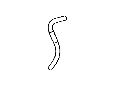 Lexus 16295-50110 Hose, Water By-Pass, NO.7