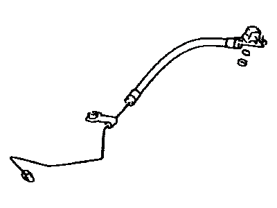 Lexus 49163-60011 Hose, Suspension Control Pressure, NO.3