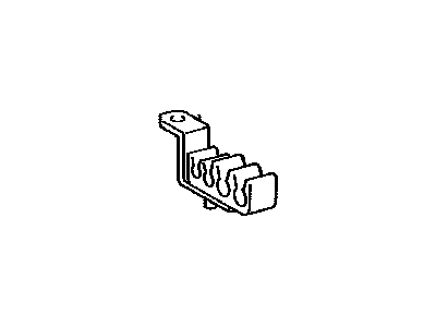 Lexus 77299-60030 Clamp, Fuel Tube, NO.8