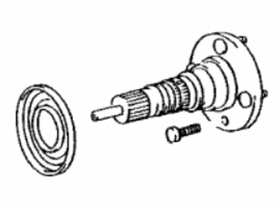 Lexus 36202-60040 Shaft Sub-Assy, Transfer Output, Rear