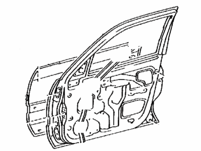 Lexus 67001-60600 Panel Sub-Assy, Front Door, RH