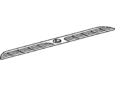 Lexus 51772-60120 Plate, Step, LH