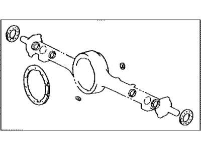 Lexus 04412-60170 Gasket Kit, Rear Differential Carrier