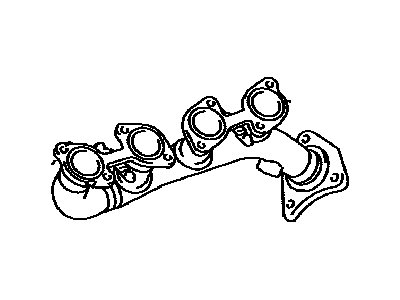 Lexus LX470 Exhaust Manifold - 17104-50210