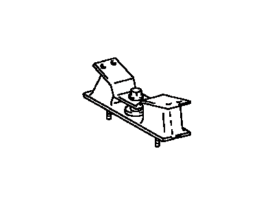 Lexus 12371-50081 Insulator, Engine Mounting, Rear NO.1