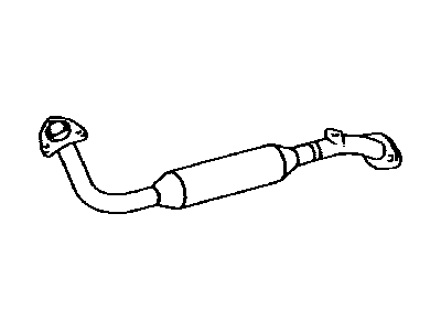 Lexus Exhaust Pipe - 17410-50250