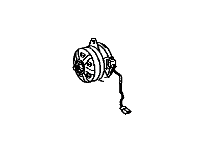 Lexus CT200h Fan Motor - 16363-37050