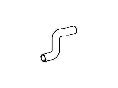 Lexus 16572-37120 Hose, Radiator, NO.2