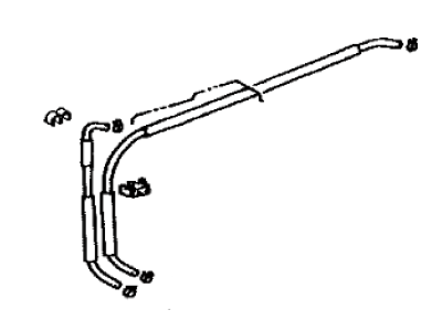 Lexus 17030-50070 Hose Assembly, Air