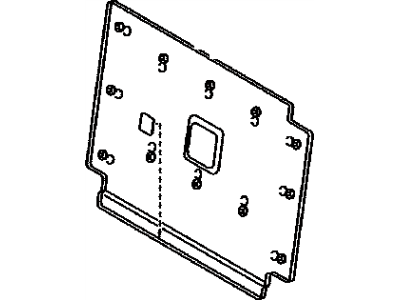 Lexus 79207-60070-E0 Board Sub-Assembly, NO.2