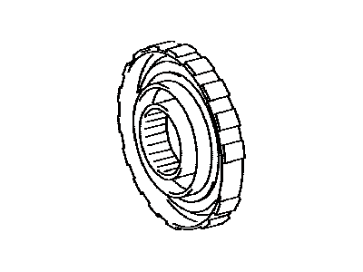 Lexus 35709-30061 Drum Sub-Assy, 2nd Brake