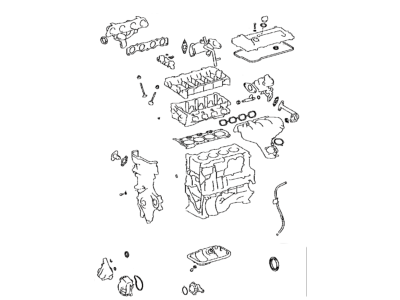 Lexus 04111-37310 Gasket Kit,Engine Overhaul