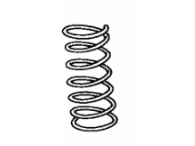 Lexus 48231-24200 Spring, Coil, Rear