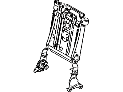 Lexus 79303-60051 Frame Sub-Assy, NO.3 Seat Back, RH