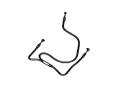 Lexus 72704-60070 Cable Sub-Assembly, Rear Seat RECLINING