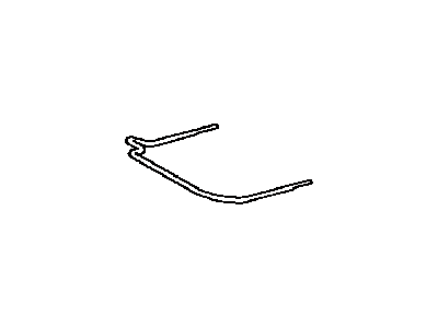 Lexus 72173-60020 Handle, Rear Seat Track