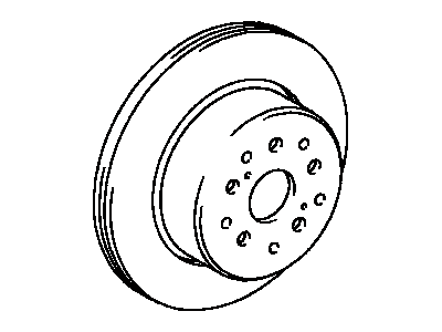 1997 Lexus SC300 Brake Disc - 42431-30240