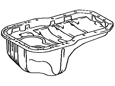 1990 Lexus ES250 Oil Pan - 12101-62030