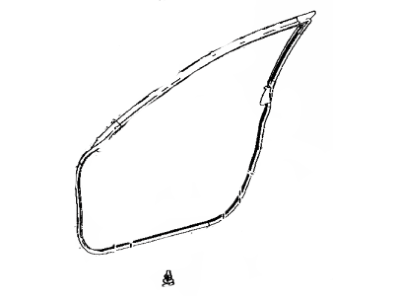 Lexus IS200t Door Seal - 67862-53050