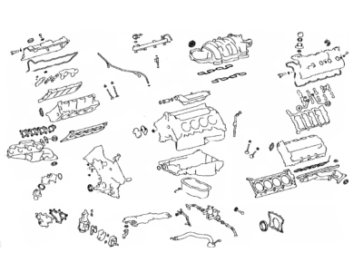 Lexus 04111-38143 Gasket Kit, Engine Overhaul