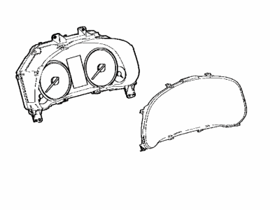 Lexus 83800-48W70 Meter Assy, Combination