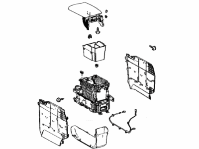 2022 Lexus RX350 Center Console Base - 58910-0E301-20